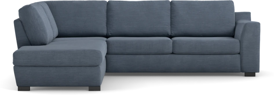Friday - 2,5-sits soffa med divan vänster - Blå