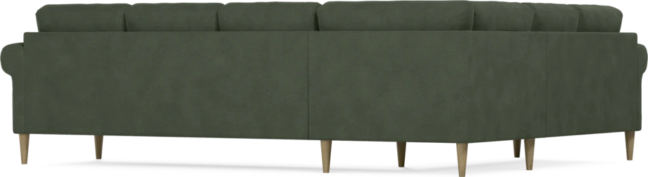 Eden - Hörnsoffa, 2+3-sits - Grön