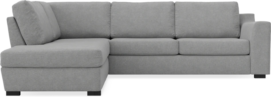 Friday - 2,5-sits soffa med divan vänster - Grå