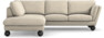 Madison Lux - 2-sits soffa med divan vänster - Beige