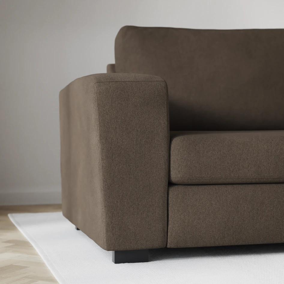 Friday - 3-sits soffa - Brun