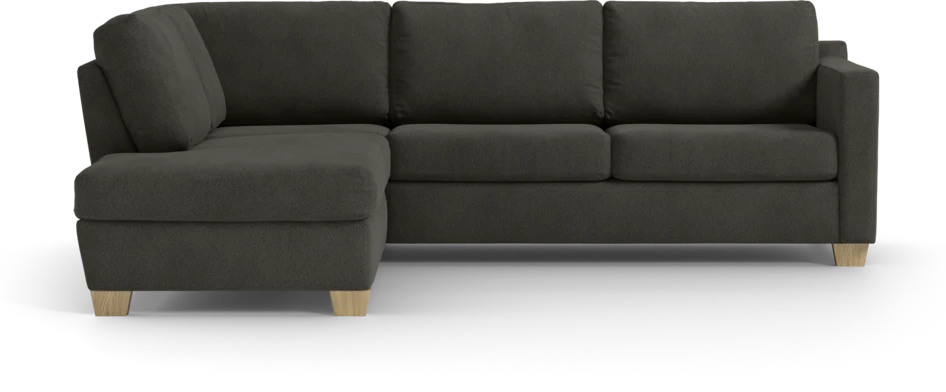 Friday - 2,5-sits soffa med divan vänster - Grå
