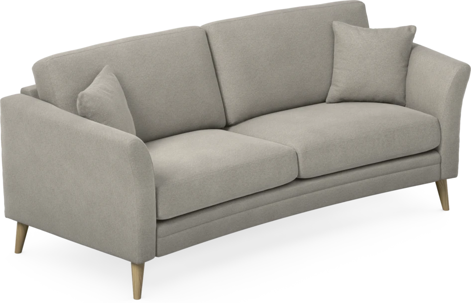 Eden - 2,5-sits soffa svängd - Grå