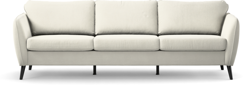 County - 3-sits soffa - Vit