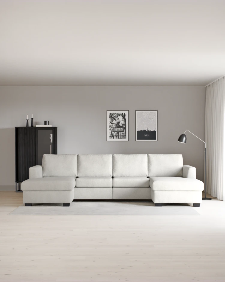 Friday - 2-sits soffa med två schäslonger - inspiration