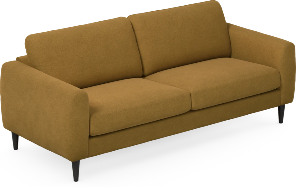 Bridge - 3-sits soffa - Gul