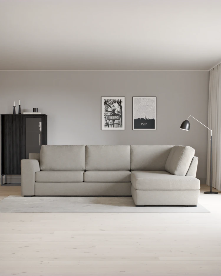 Friday - 2,5-sits soffa med divan höger - inspiration