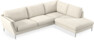 Madison Lux - 3-sits soffa med divan höger - Vit
