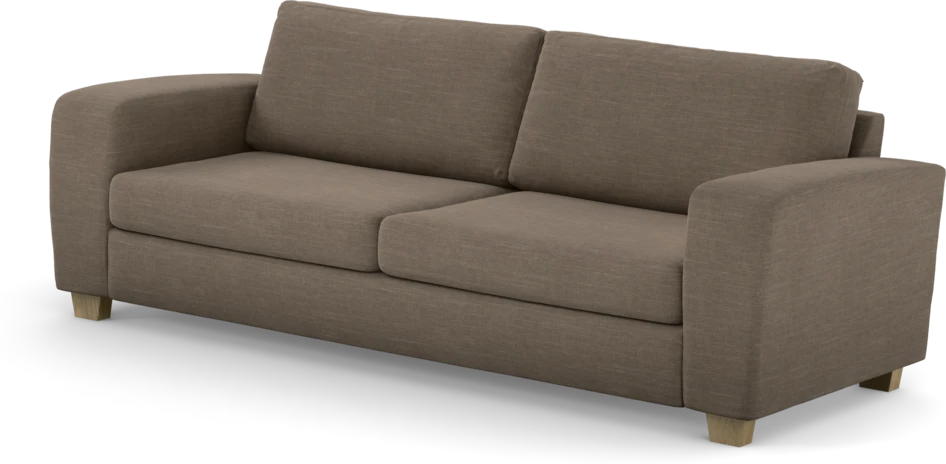 Friday - 3-sits soffa - Brun