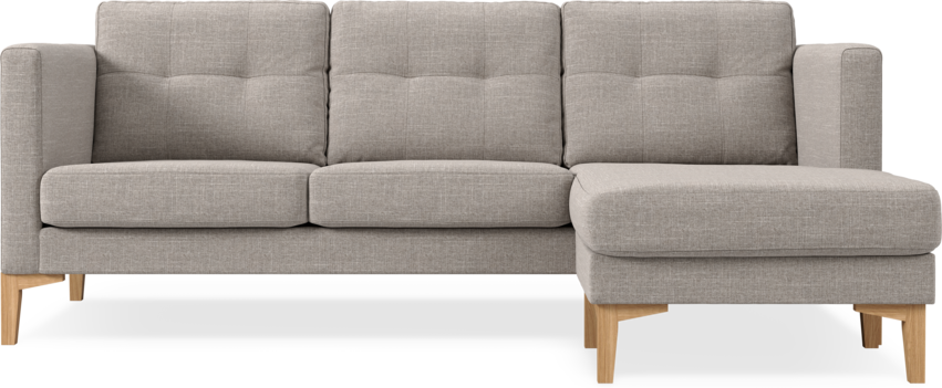Rio - 3-sits soffa med schäslong höger - Beige
