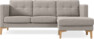 Rio - 3-sits soffa med schäslong höger - Beige