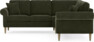 Eden - Hörnsoffa, 2+2-sits - Grön