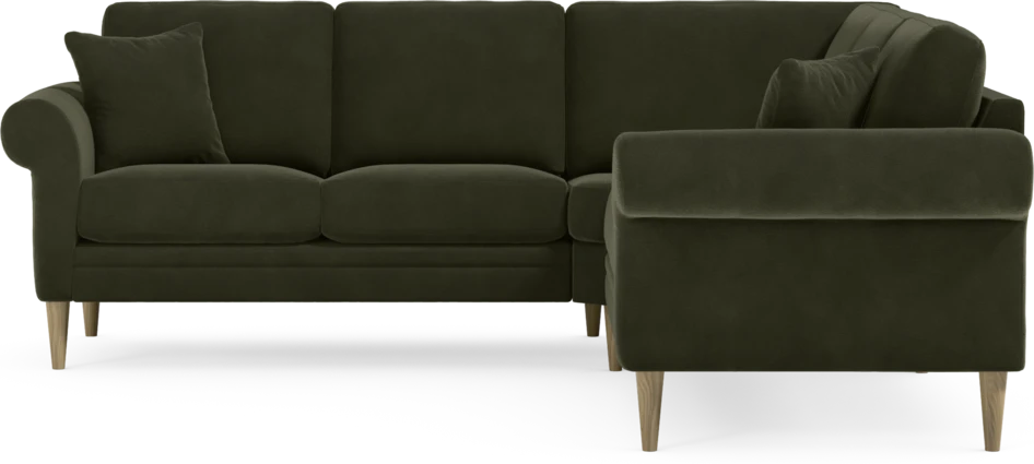 Eden - Hörnsoffa, 2+2-sits - Grön