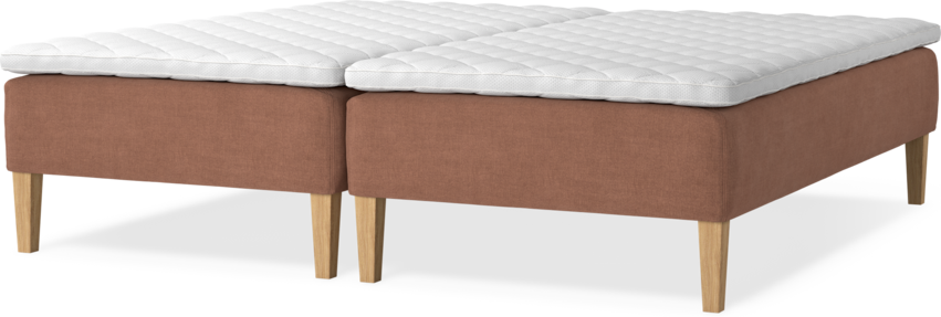 Delux Sense - Ramsäng, dubbelsäng med bäddmadrass