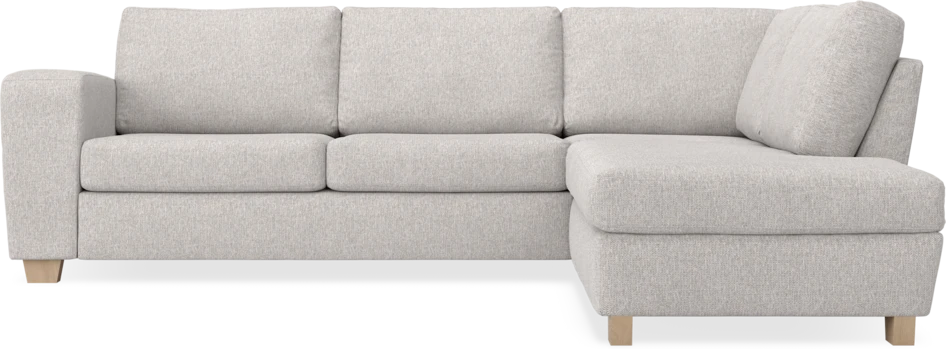 Friday - 2,5-sits soffa med divan höger - Grå