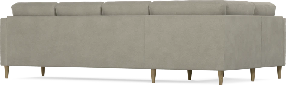 Eden - Hörnsoffa, 1+3-sits - Brun