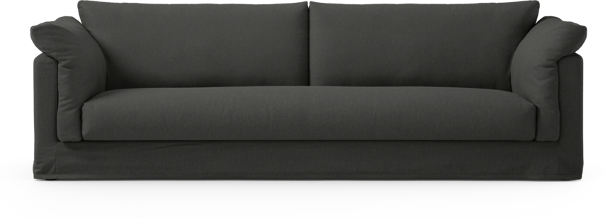 Cherrie Klädsel - Klädsel till 4-sits soffa, hel dyna - Grå