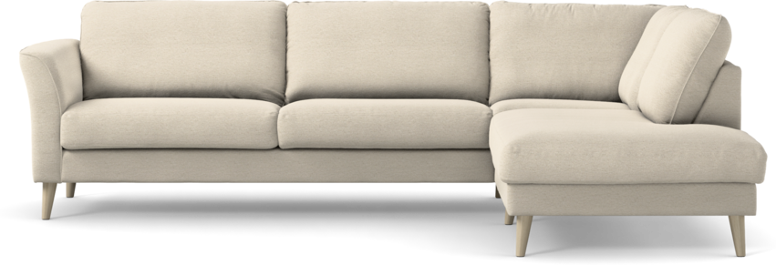 Bridge - 3-sits soffa med divan höger - Beige