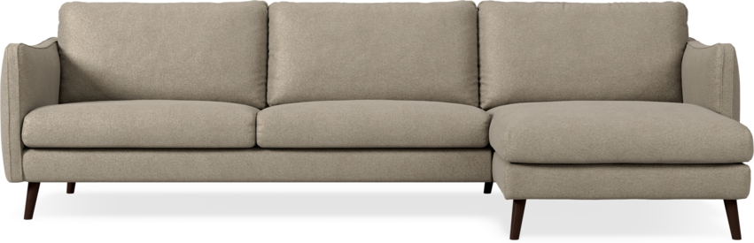 Madison - 3-sits soffa med schäslong höger - Beige