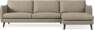 Madison - 3-sits soffa med schäslong höger - Beige