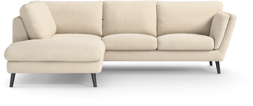 Madison Lux - 2-sits soffa med divan vänster - Beige