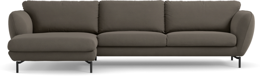 Madison Lux - 3-sits soffa med schäslong vänster - Beige