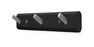 Sund - Kroklist, B 33 cm - Svart