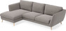 Madison Lux - 2-sits soffa med schäslong vänster - Beige