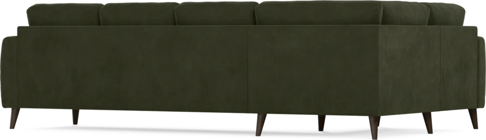 Eden - Hörnsoffa, 1+3-sits - Grön