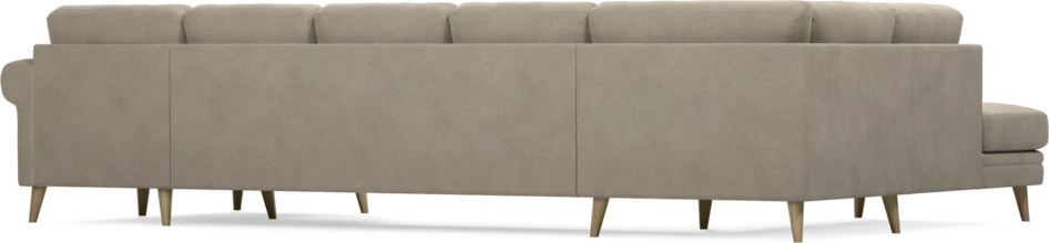 Eden - 3-sits soffa med divan vänster och schäslong höger - Beige