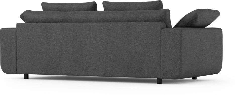 Amie - 3-sits soffa - Svart