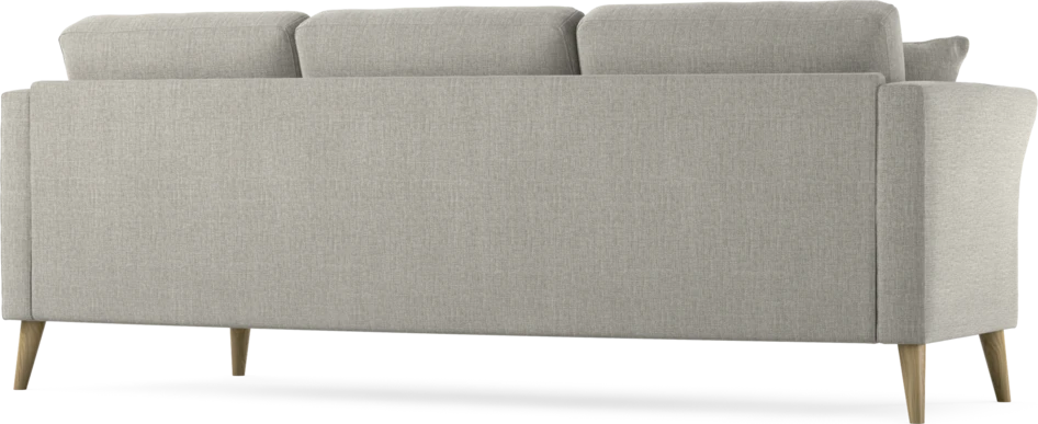 Eden - 3-sits soffa svängd - Grå