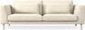 Willow - 3-sits soffa, fast klädsel - Beige