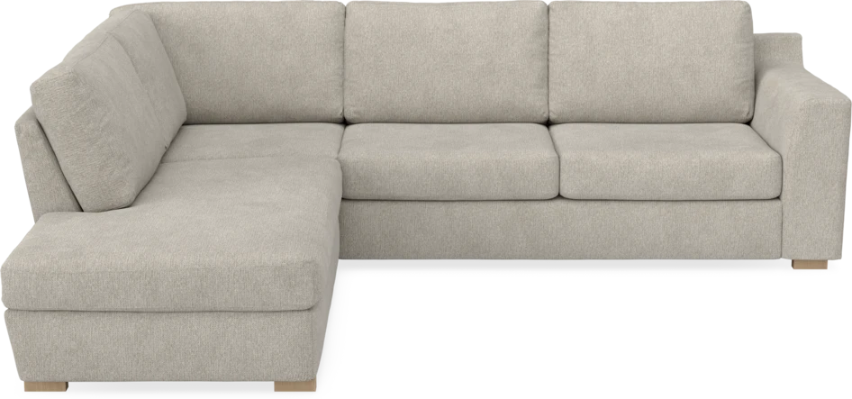 Friday - 2,5-sits soffa med divan vänster - Beige