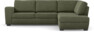 Friday - 2,5-sits soffa med divan höger - Grön