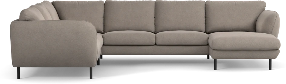 Madison Lux - Hörnsoffa med schäslong höger - Beige