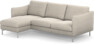 Madison Lux - 2-sits soffa med schäslong vänster - Beige