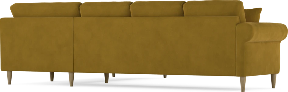 Eden - Hörnsoffa, 3+2-sits - Gul