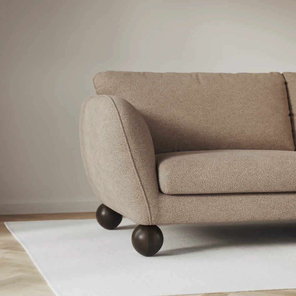 Madison - Hörnsoffa 2+3-sits, hörn 1 - Beige