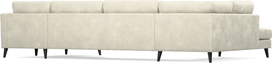 Bridge - 3-sits soffa med divan vänster och schäslong höger - Vit