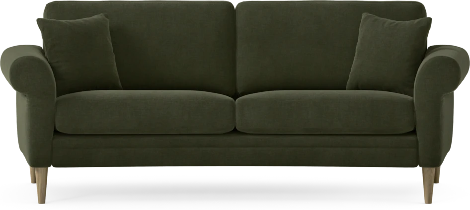 Eden - 2,5-sits soffa svängd - Grön