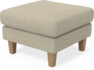 Eden - Fotpall - Beige