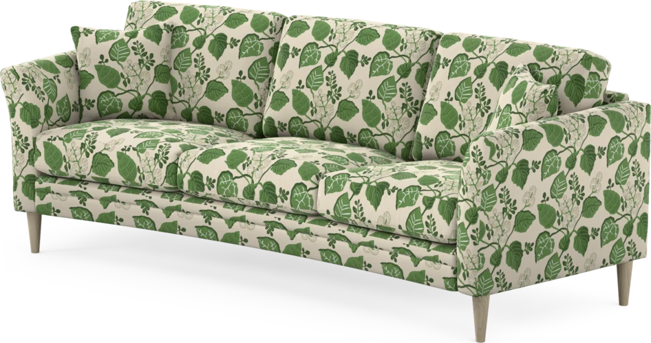 Eden - 3-sits soffa svängd - Flerfärgad