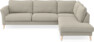 Bridge - 3-sits soffa med divan höger - Brun