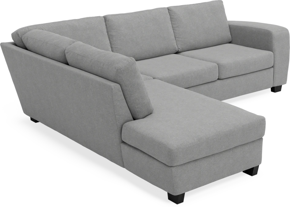 Friday - 2,5-sits soffa med divan vänster - Grå