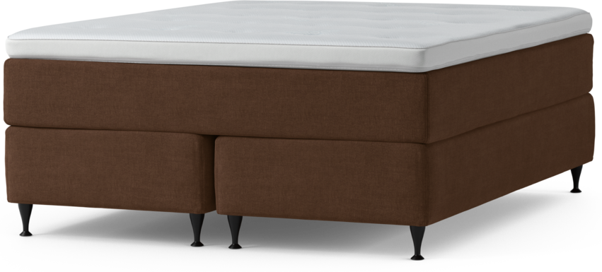 Delux Dream - Kontinentalsäng, dubbelsäng med bäddmadrass och sängben