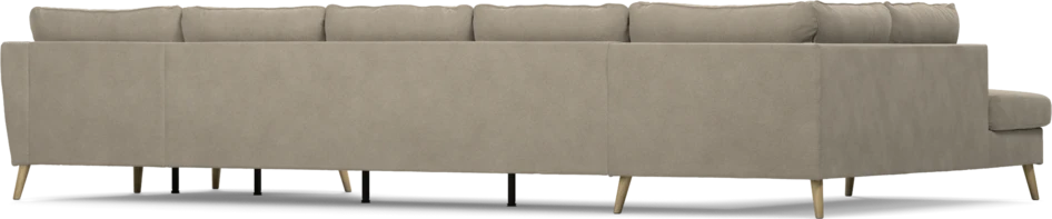 County - 4-sits soffa med divan vänster och schäslong höger - Beige