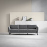 County - 3-sits soffa - Grå