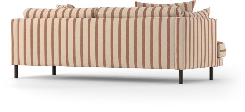 Harper - 3-sits soffa, hel dyna - Flerfärgad