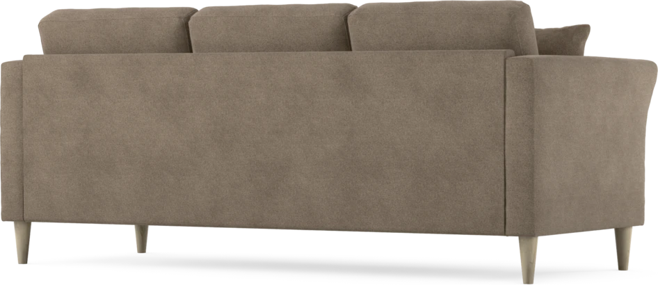 Eden - 3-sits soffa - Brun